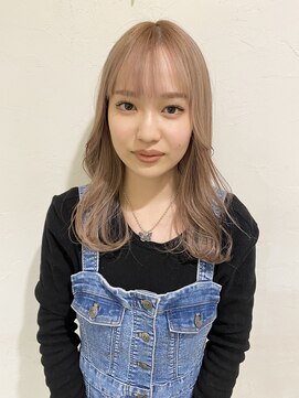 リタ(LITA) 【LITA】ミルクティーベージュ×ヨシンモリ