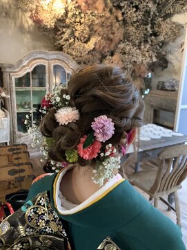 ヘアーブティッククィーン(QUEEN) 成人式着付けとヘアセット