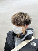 マッシュ×ナチュラルパーマ