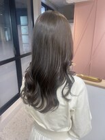 ユニバーストーキョー 池袋東口店(universe tokyo)&nbsp;ブリーチなしダブルカラーカラー【オリーブグレージュ】