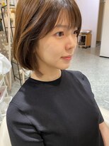 メゾンドボーテ 箕面店(MAISON DE BEAUTE) 前下がりボブ