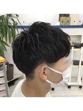 アルターシェリー(aL-ter che'rie) ツーブロックニュアンスパーマ☆