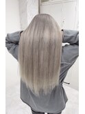 シルバーグレー×ハネエクステ