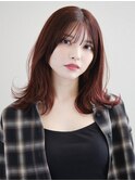イメチェンヘアスタイル ハッシュカット フルバング 似合わせ
