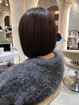 ロンド エスポワール 錦糸町(Lond espoir) ◯イメチェンハッシュカットフルバング似合わせカット韓国ボブ