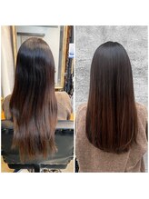 当店だからこそ叶う!多様なストレートのアレンジ◎弱い癖から強い癖までお任せ!