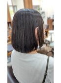 20代30代40代50代　縮毛矯正【SEASON＋湯山】レイヤーボブ3A