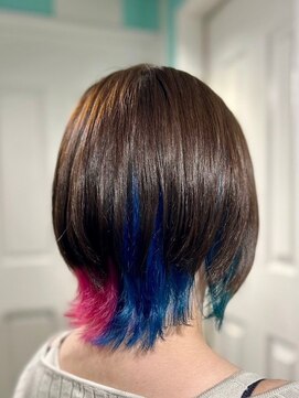 マティーナ ヘアー 池袋(Matina hair) 【推しカラー×ピンク×ブルー】20代30代40代50代