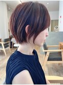 Say.岩井　大人ショート×チョコレートブラウン×大人可愛い