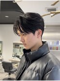 センターパート/毛流パーマ/ニュアンスパーマ【丸山武志】