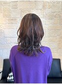 大人の魅力が引き立つウルフレイヤー×冬のバレイヤージュ#2