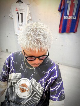 メンズ ラピス(Men's Lapis) 短髪　サークルショート　フェードカット