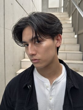 ニコ トウキョウ 渋谷(nico TOKYO) センターパートニュアンスパーマ