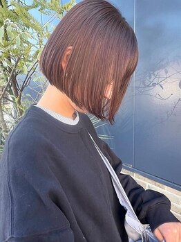 エムサロン(emu salon)の写真/大人女性におすすめのショートやボブスタイルはemusalonで◎扱いやすく日々の手入れが”楽に”