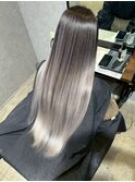 straight balayage
