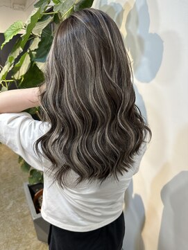 アンジェリカ 尼崎店(ANGELICA) 【難波】グレージュ 大人コントラストハイライト