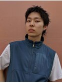 スパイキーショート/ニュアンスパーマ/メンズカット/メンズ