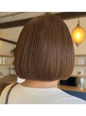 ワンレンボブ#西尾市美容院#西尾市髪質改善#艶髪#西尾市ボブ
