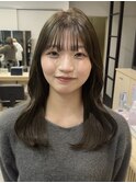 オリーブグレージュ/透明感カラー/グレージュ/イルミナ