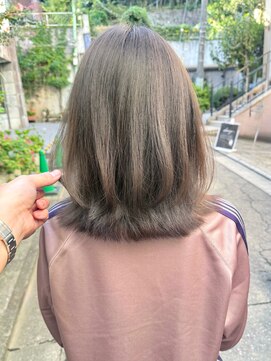 ティエラ 原宿 表参道(Tierra) 原宿表参道 明る過ぎないナチュラルグレージュとローレイヤー*