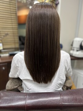 ルアン(Luan) 髪質改善カラー×スモーキーベージュ