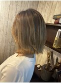 外はねレイヤー×ハイトーン