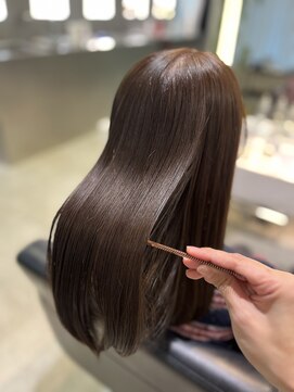 髪質改善カラー/アッシュカラー/オージュア/20代ヘア/横浜美容室