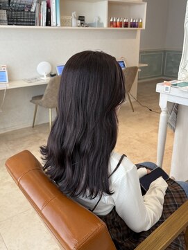 ヘアーサロン リアン 熊谷2号店(hair salon Rien) 透明感たっぷりラベンダーグレージュ♪
