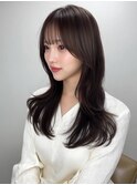 【トレンド韓国レイヤー】髪質改善/艶カラー/韓国ヘア