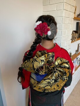 ステラヴィ(stellavie) 編みおろしヘア