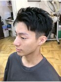 MEN’S/リバースセンターパート/ニュアンスパーマ/柏駅
