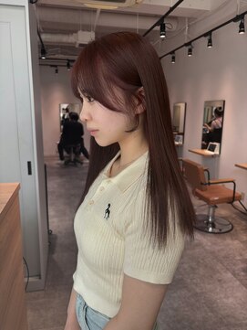 シェノン 奈良橿原店(CHAINON) ピンクブラウン/奈良橿原美容室