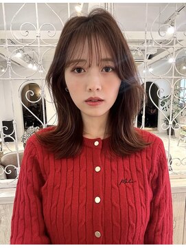 レイラバイアフロート 吉祥寺(Lila by afloat) くびれヘア/フェイスレイヤー/レイヤーカット/モカブラウン