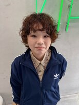 クオン(QUON)&nbsp;海外マレットスタイル×デジパでカーリー