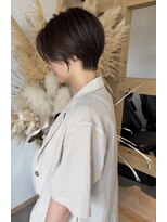 ソラ 京都桂川店(SORA.)&nbsp;大人可愛い丸みハンサムショート◎