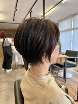 イロ バイ マグ 飯田店(IRO by mag)&nbsp;小顔効果◎大人可愛いひし形ショートボブで垢抜け