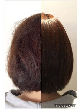 フルブライト(Full Bright) 心斎橋美容室FullBright★丸みショートACC縮毛矯正でエレガント