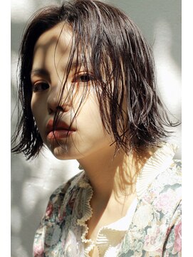 ゼンコー アオヤマ(ZENKO Aoyama) スリークボブ×ダークグレージュ[表参道/青山/表参道駅]