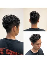 グロウ(GLOW)&nbsp;メンズショートパーマスタイル