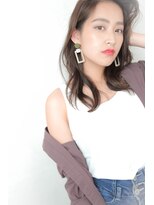 アクティフ(actif) かきあげさらふわミディー