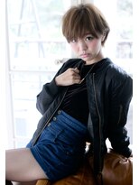 ペスカ 清田店(pesca)&nbsp;ショート マッシュ 耳掛け ×PESCA