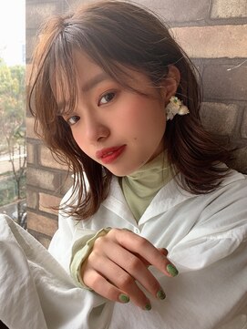 ボタニウム バイ アールサロン(BOTANIUM by RrSALON) ニュアンスレイヤーくびれミディ☆AMU