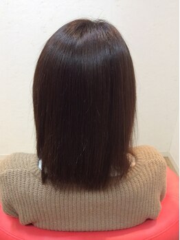 ヘアーハチ(Hair Hachi)の写真/《滋賀・彦根》カラーやパーマ、紫外線によるダメージを解決しながら毛先まで潤う、しなやかな仕上がりに◇