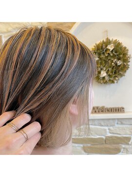 ヘアアンドメイク デコ(Hair&Make Deco) オシャレボブ＋オシャレブリーチ