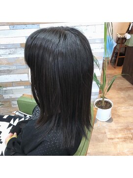 ハウオリ ヘアーワークス(Hauoli hair works) しなやかミディ