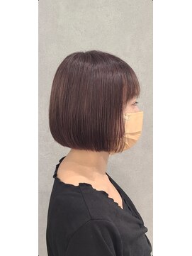 ウサギ 夏 ミニボブ