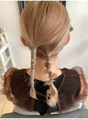 紐アレンジ　タイトツインテール　個性派　たまねぎ　セット
