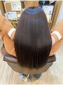 髪の芯から変わる【抜群の艶感】髪質改善縮毛矯正