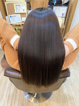 トムヘアーデザイン 香里園店(TOM HAIR DESIGN) 髪の芯から変わる【抜群の艶感】髪質改善縮毛矯正