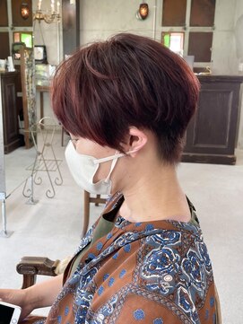 プライベートサロン キッテ(private salon kitte.) レッドコンパクトショート